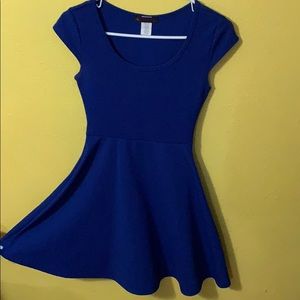 Blue dress